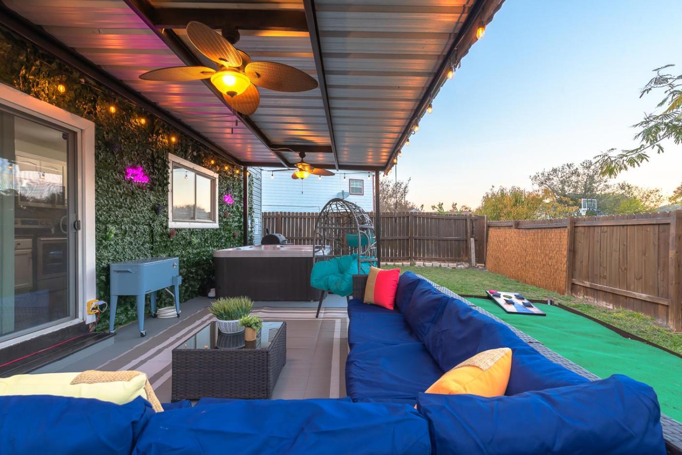 Gameroom, Bbq & Hot-Tub By Lackland & Seaworld San Antonio Exterior foto