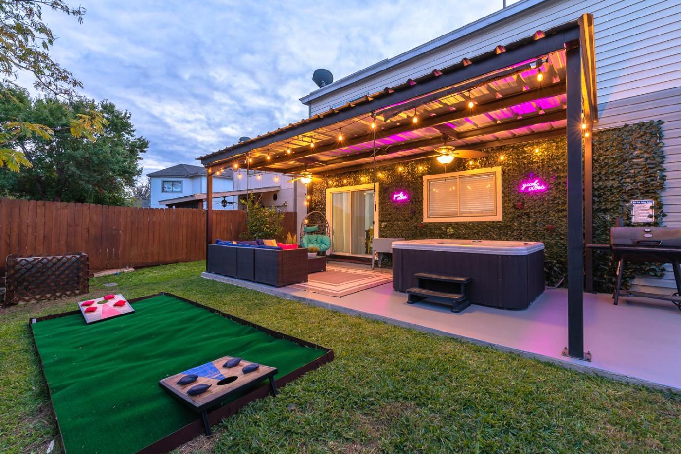 Gameroom, Bbq & Hot-Tub By Lackland & Seaworld San Antonio Exterior foto